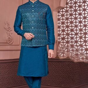 Men’s Classic Ethnic Kurta & Churidar Set – Boutique Collection